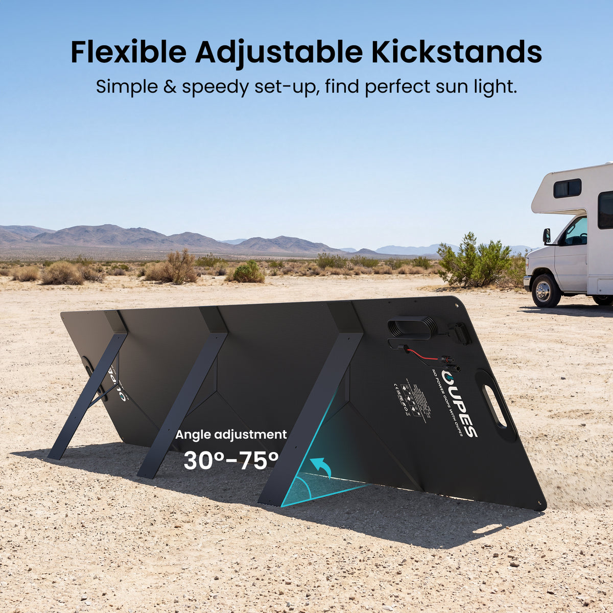 OUPES 2*240W Portable Solar Panel