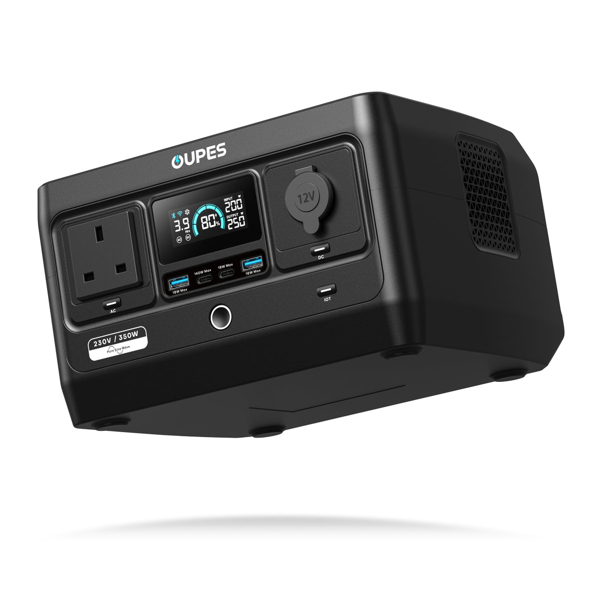 New OUPES Exodus 350 Portable Power Station | 350W 288Wh