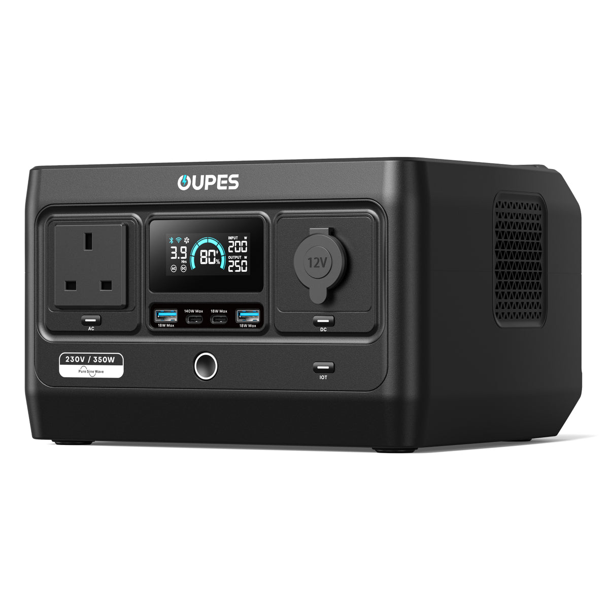 New OUPES Exodus 350 Portable Power Station | 350W 288Wh