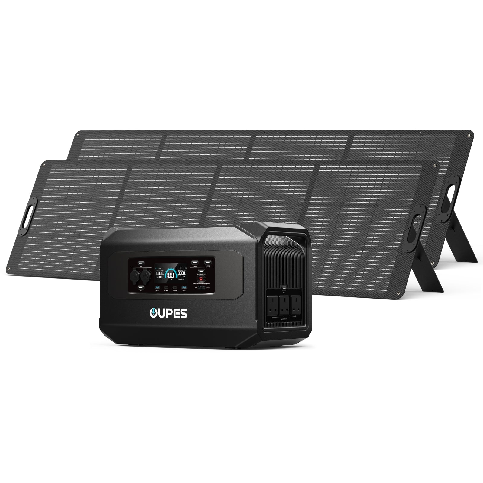 OUPES Mega 2 Pro Home Backup & Portable Power Station | 3000W 2048Wh