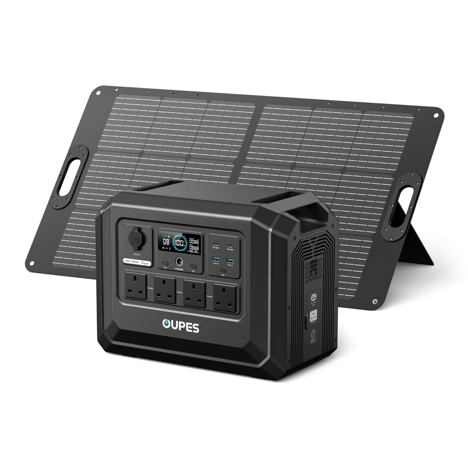 OUPES Mega 1 Lite Home Backup & Portable Power Station | 2000W 1024Wh