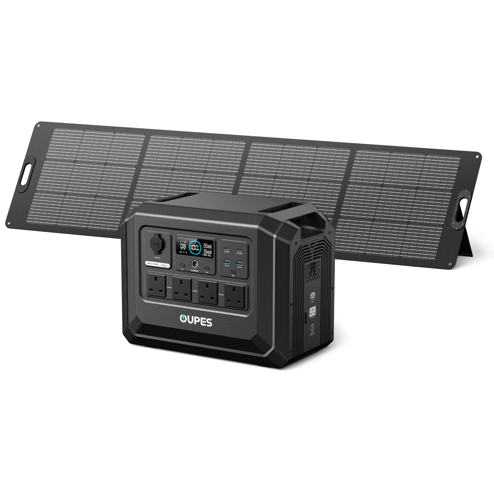 Mega 1 Lite + 240W Solar Panel | Solar Generator Kits