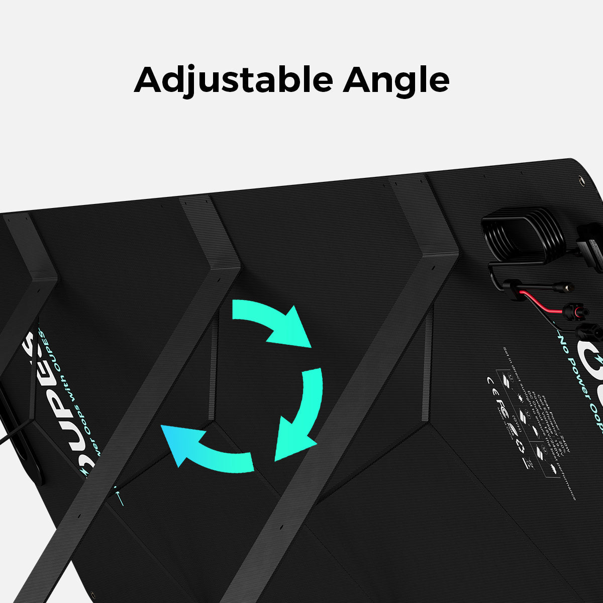 OUPES 2*240W Portable Solar Panel