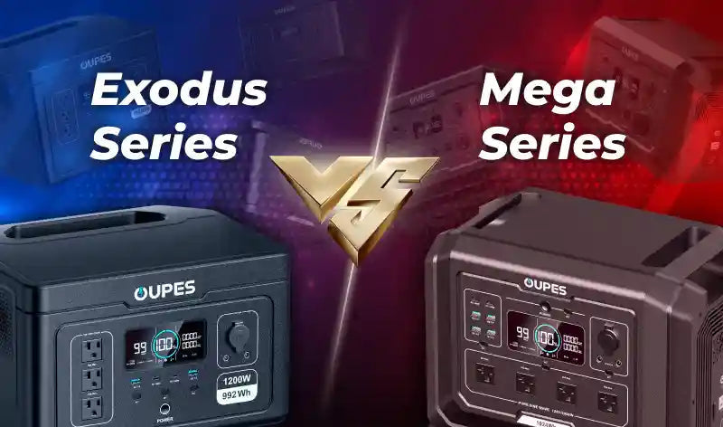 OUPES Power Station Comparison/Buyers Guide: Mega VS. Exodus Series