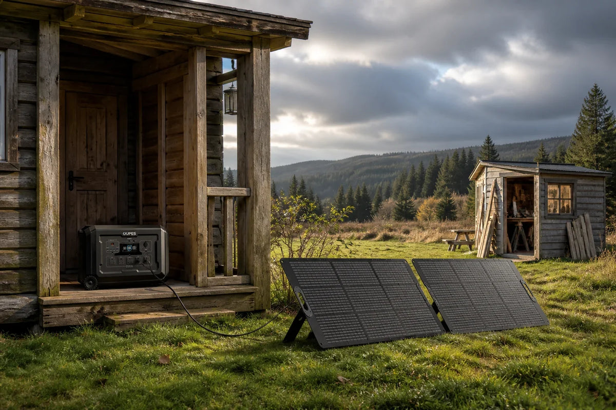 Off-Grid Solar System Planning for UK Cabins and Mobile Use