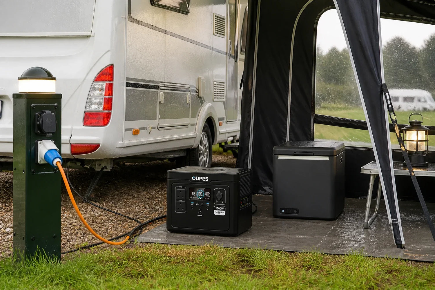 Camping Electric Hook-Ups: A Practical UK Pitch Power Guide