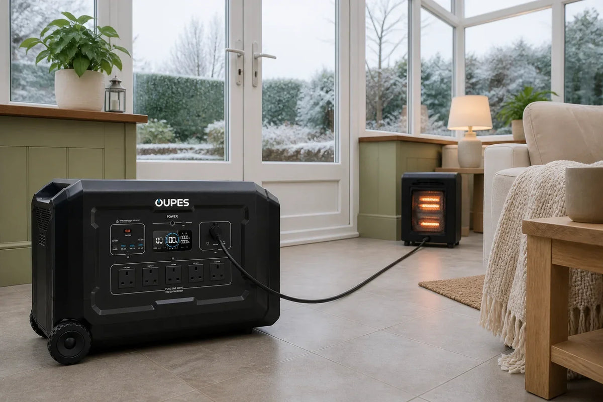 How Much Power Does a Portable Heater Use? UK Backup Guide