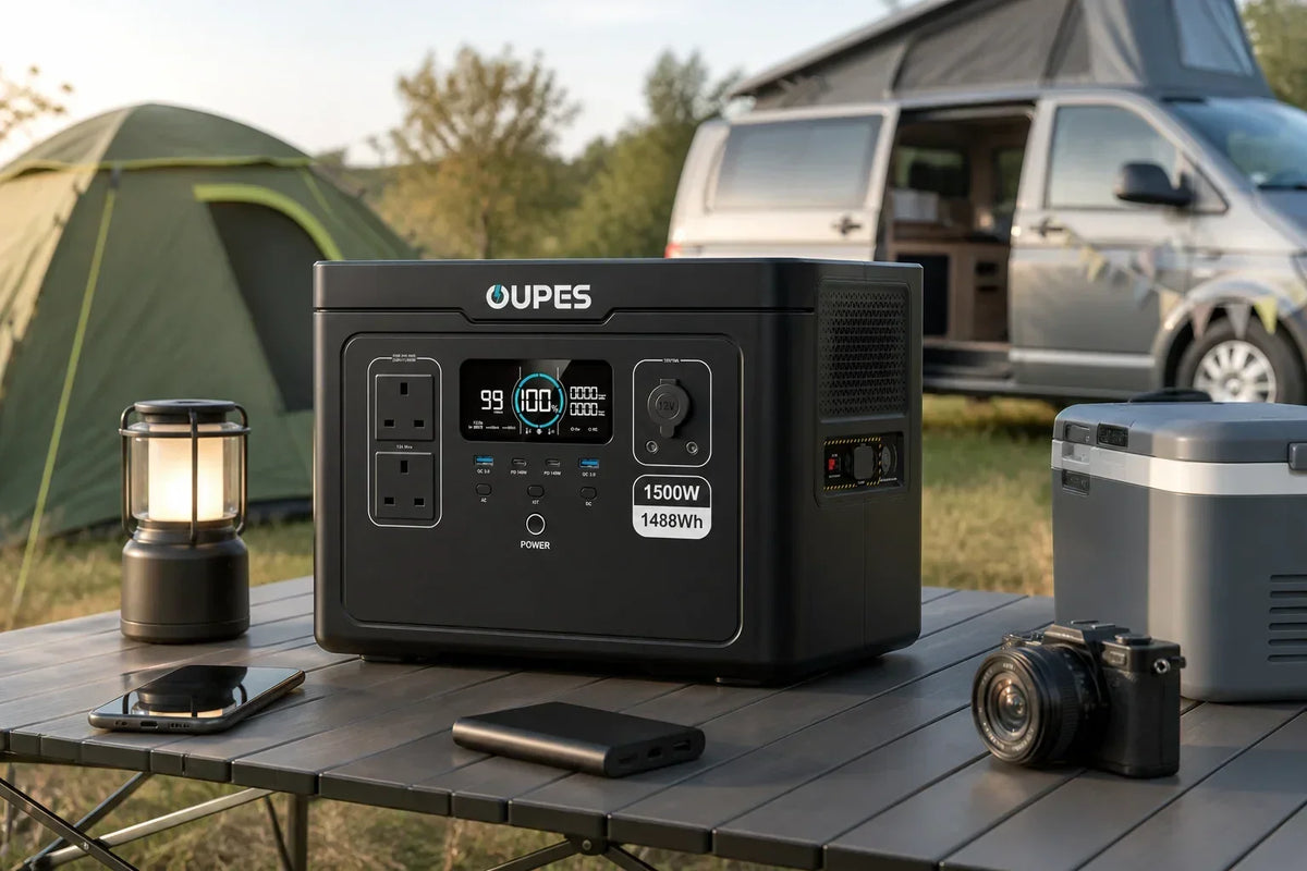 Camping Power Bank or Portable Power Station: Which Do You Need?