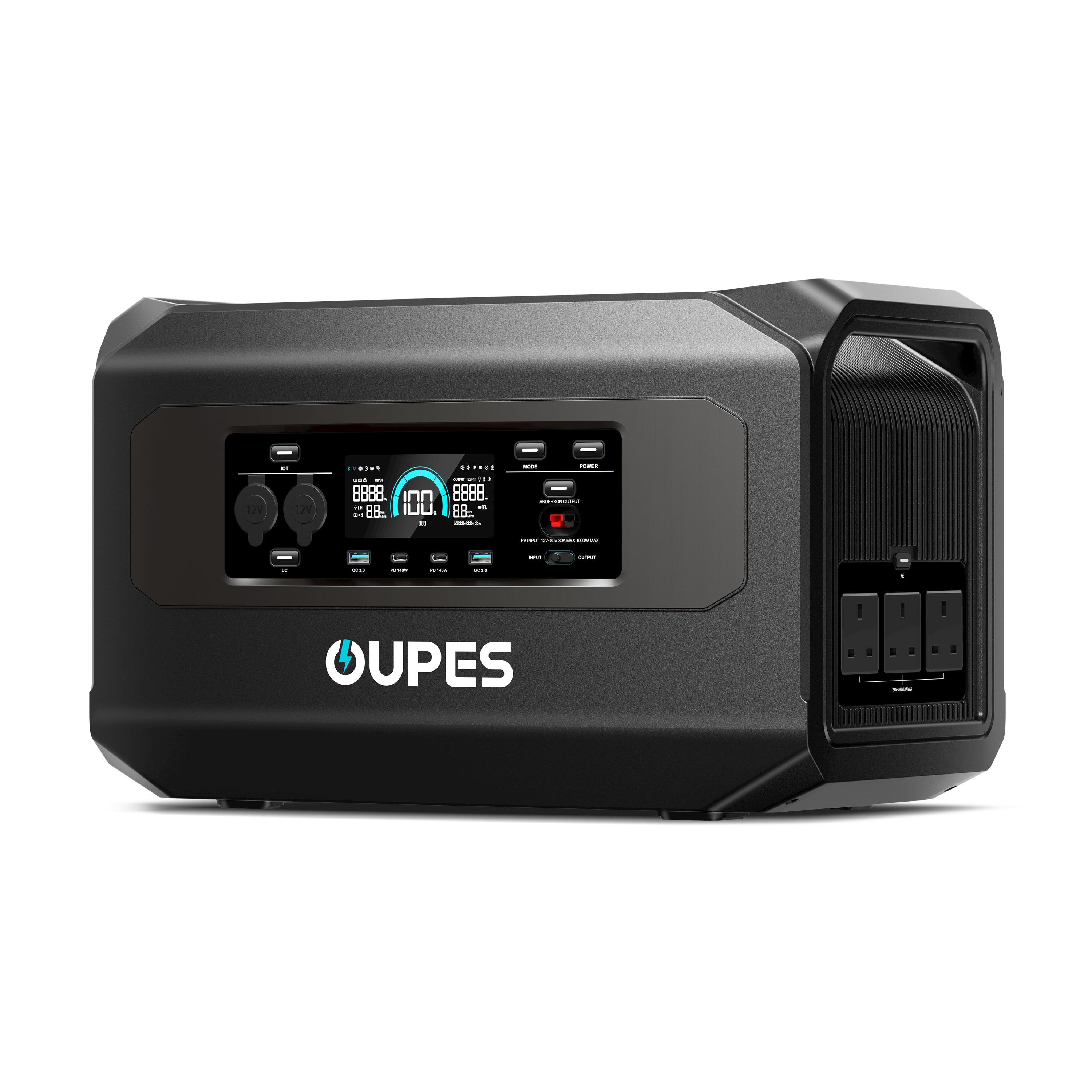 OUPES Mega 2 Pro Home Backup & Portable Power Station | 3000W 2048Wh